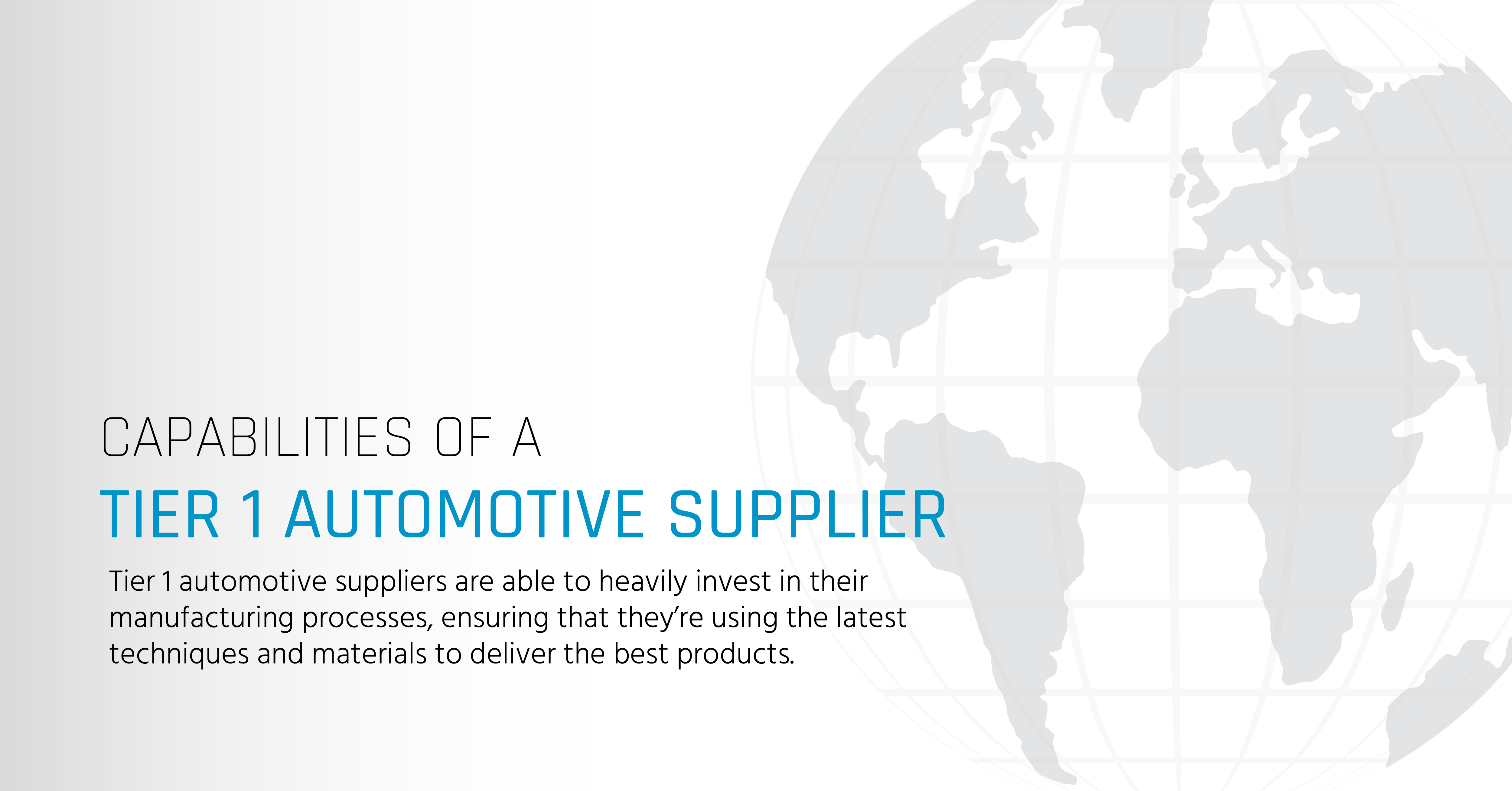 Tier 1 Automotive Suppliers Provide Parts for Top Car Companies