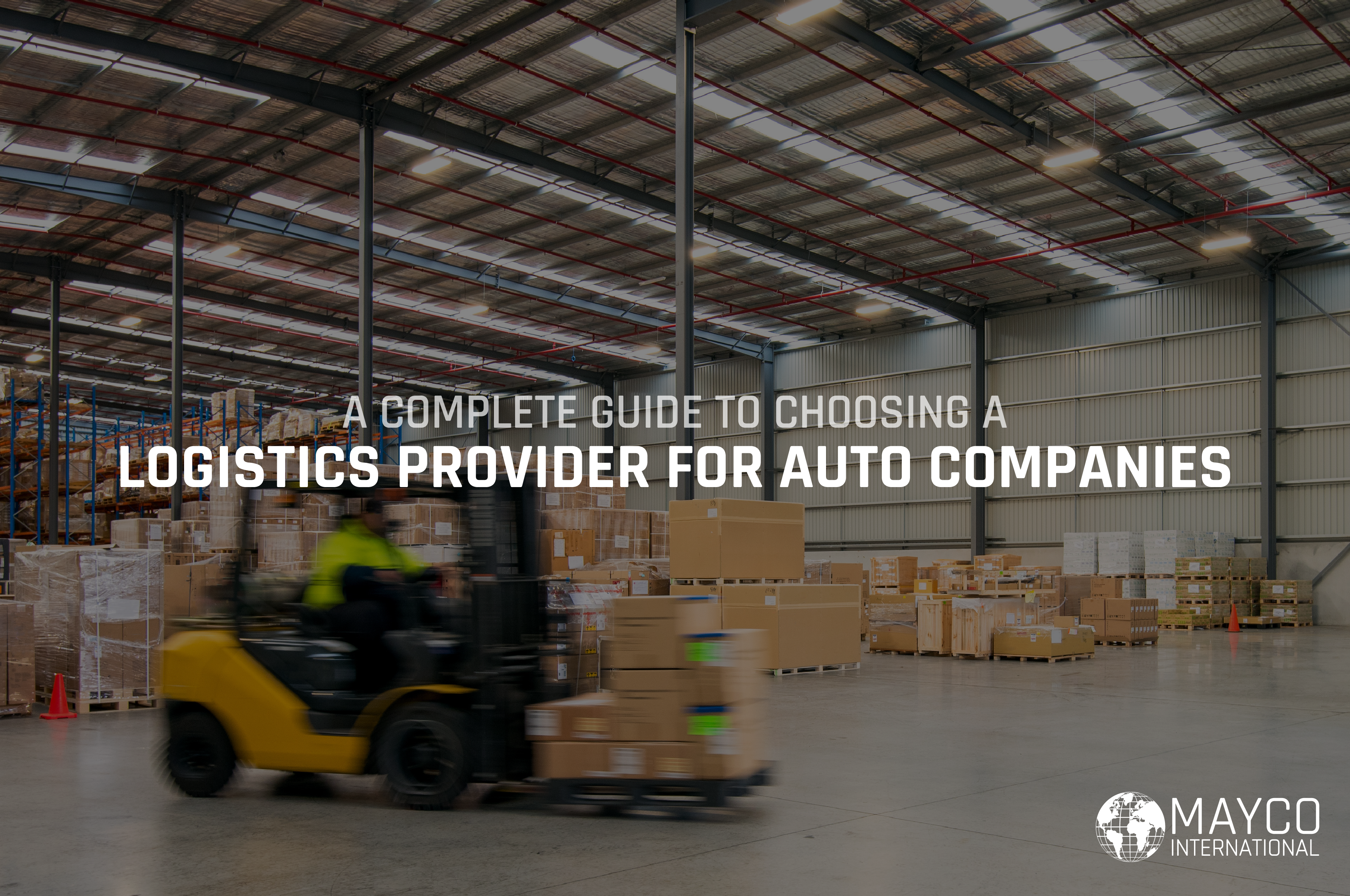 choosing a logistics provider